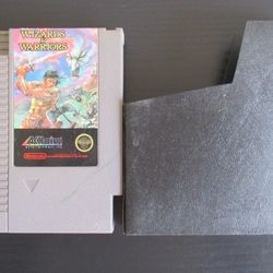 NES WIZARD and WARRIORS GAME