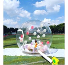 Inflatable Bubble Tent,Commercial Outdoor Clear Dome Camping Bubble Tent with Air Blower,for Outdoor Family Backyard Camping Stargazing (B-3m/10ft) 
