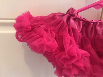 Hot pink tutu skirt baby newborn size 0-3 months