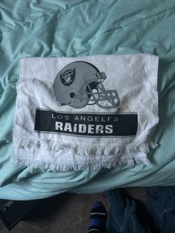 los angeles raiders golf towel