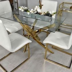 New 5pc Dining Set In Box 📦 Buy Now Pay Later $39 Down 