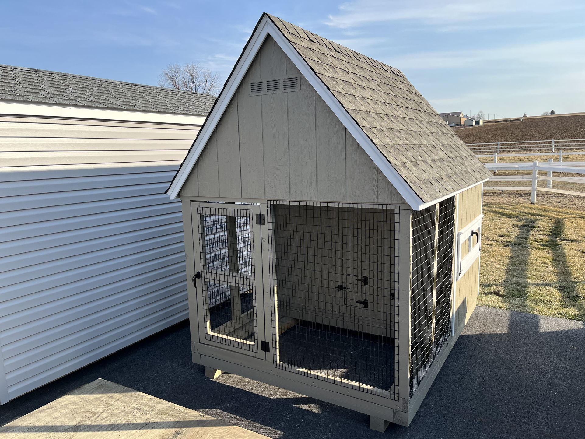 New 6x8 Amish Built Chicken Coop