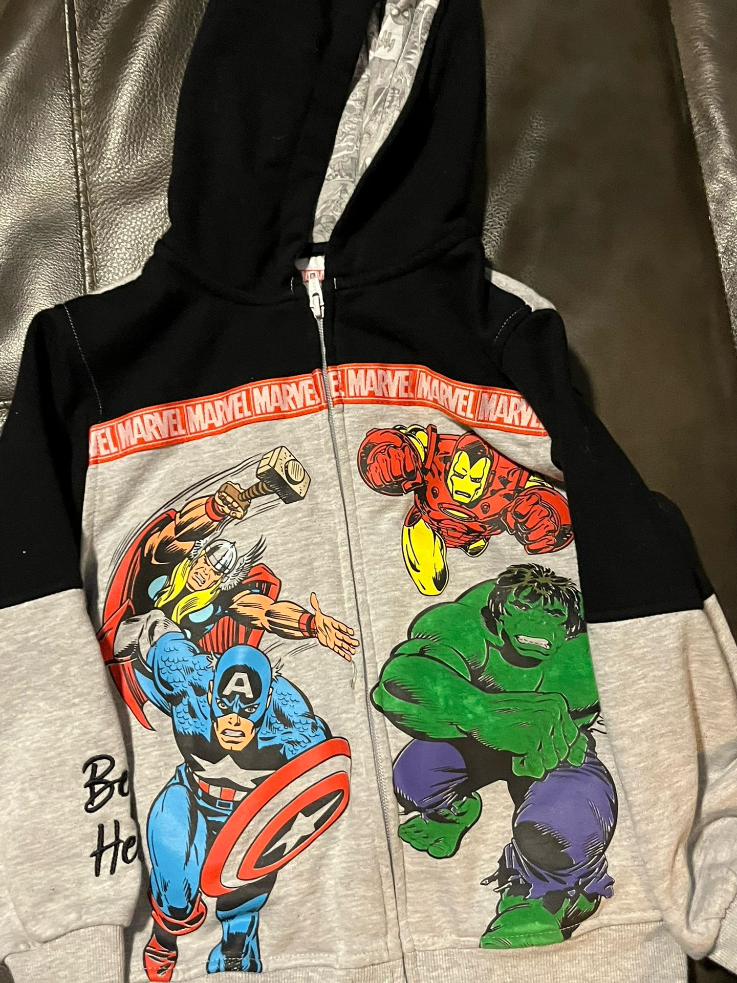 Marvel Zip Up Hoodie