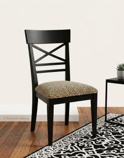 Black Ethan Allen Chair