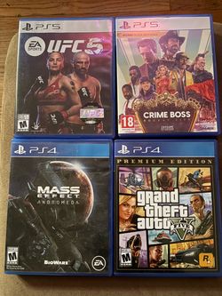 Grand Theft Auto; UCF 5; Crime Boss; Mass Effect