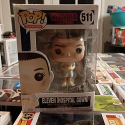 Pop Television 511 Stranger Things Eleven (Hospital Gown)
