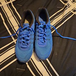 Blue Nikes