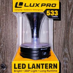 NEW Luxpro LED lantern 533 lumens

