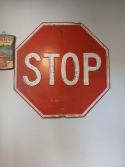 Antique Stop Sign