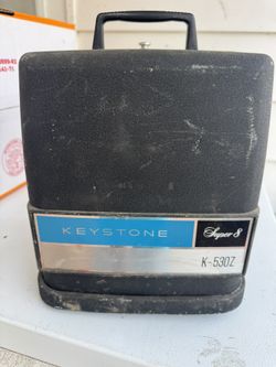 Antique Keystone Super 8mm Film Projector