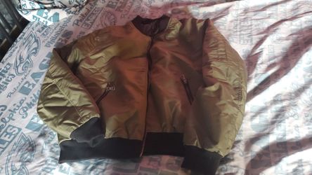 green bomber jacket