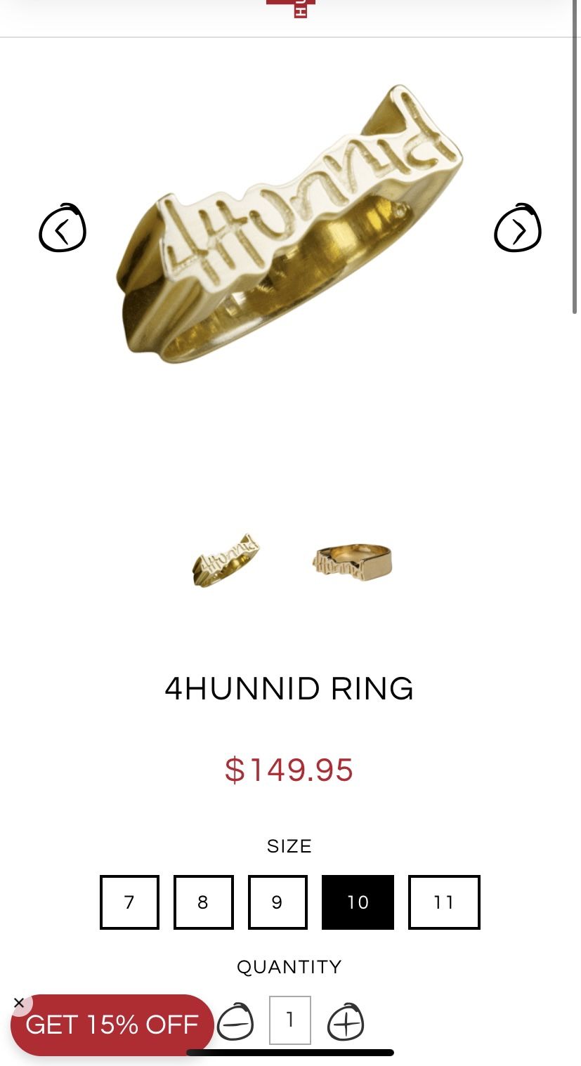 4HUNNID RING