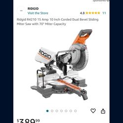 SLIDING MITER SAW 12in