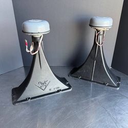 Vintage Klipsch K-55-V Drivers w/ K-600 Horns Pair – Working – Atlas Sound USA 