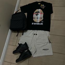 Conjunto>Bape>Essentials>shorts