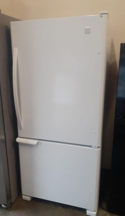 Kenmore Bottom Freezer White Refrigerator
