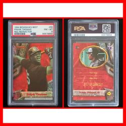 Frank Thomas 1994 Bowmans Best Card Red Refractor