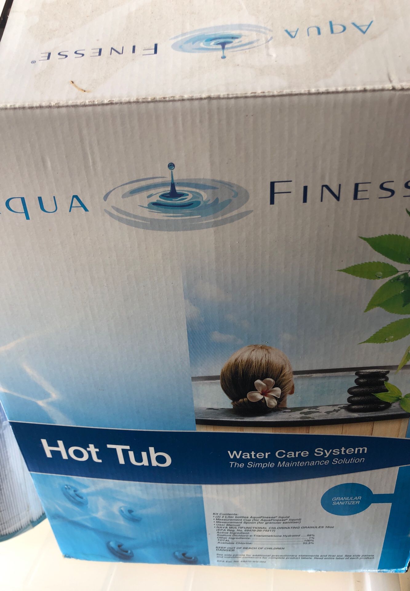 Aqua Finesse Hot Tub Water Kit