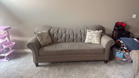 Three items, couch and loveseat