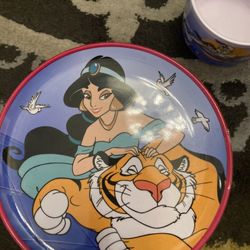 Vintage Aladdin plate and cup