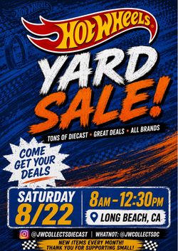 Hotwheels Yardsale 8/22