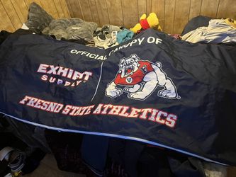 Fresno State barricade cover