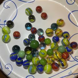 Vintage Marbles..some UV