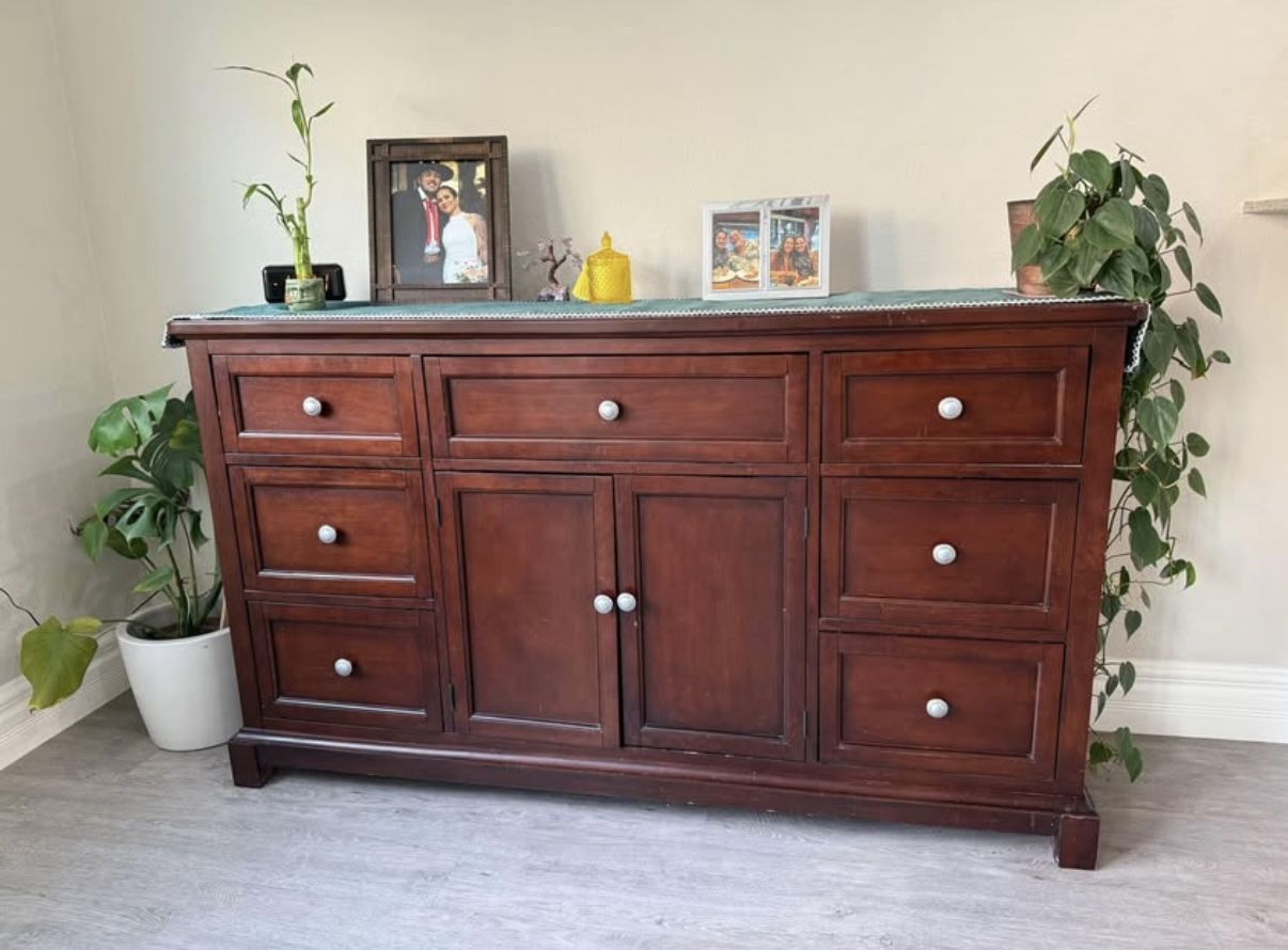Rustic Wood dresser