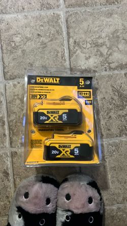 Dewalt 20v MAX 5.0Ah XR Batteries