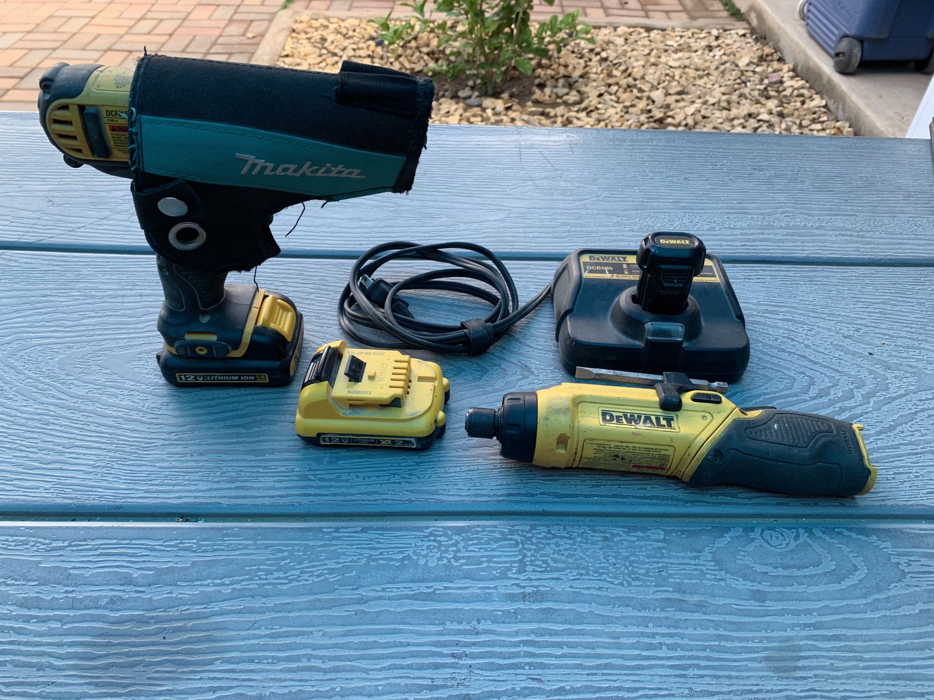 Dewalt Impact Drill And Cordless Screwdriver