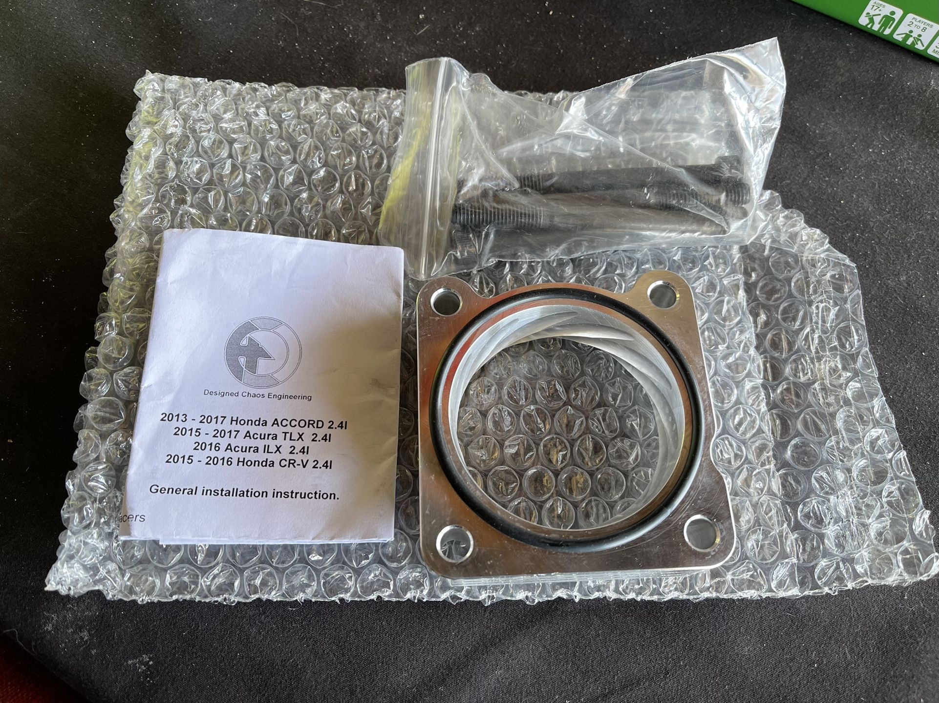 Design Chaos Engineering Throttle Body Spacer TLX Accord ILX Crv