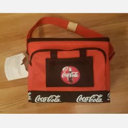 Vintage Coca-Cola 6 Pack Lunch Insulated Cooler 