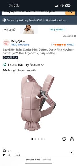 Newborn Baby Carrier - Baby Bjorn