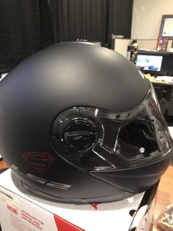 Motorcycle helmet med