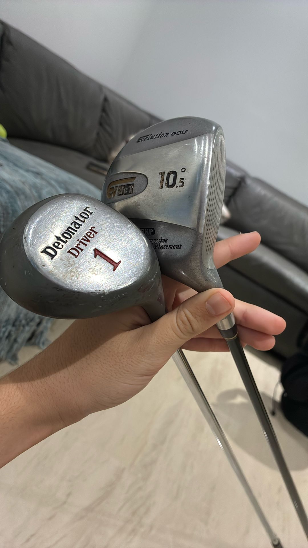 Detonater Driver 1,Evoluation Golf 10.5 Degree Ev Dci (can Be Sold Seperatly Not Firm On Price