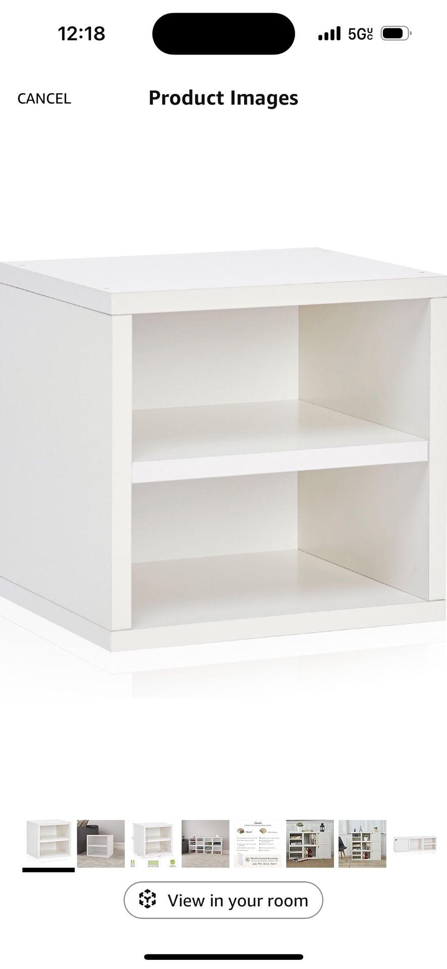 Closet Organizer and Storage - Modular Connect Shelf Cube (Tool-free Assembly)