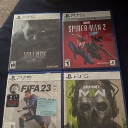Ps5 Games (Elden Ring Sold)