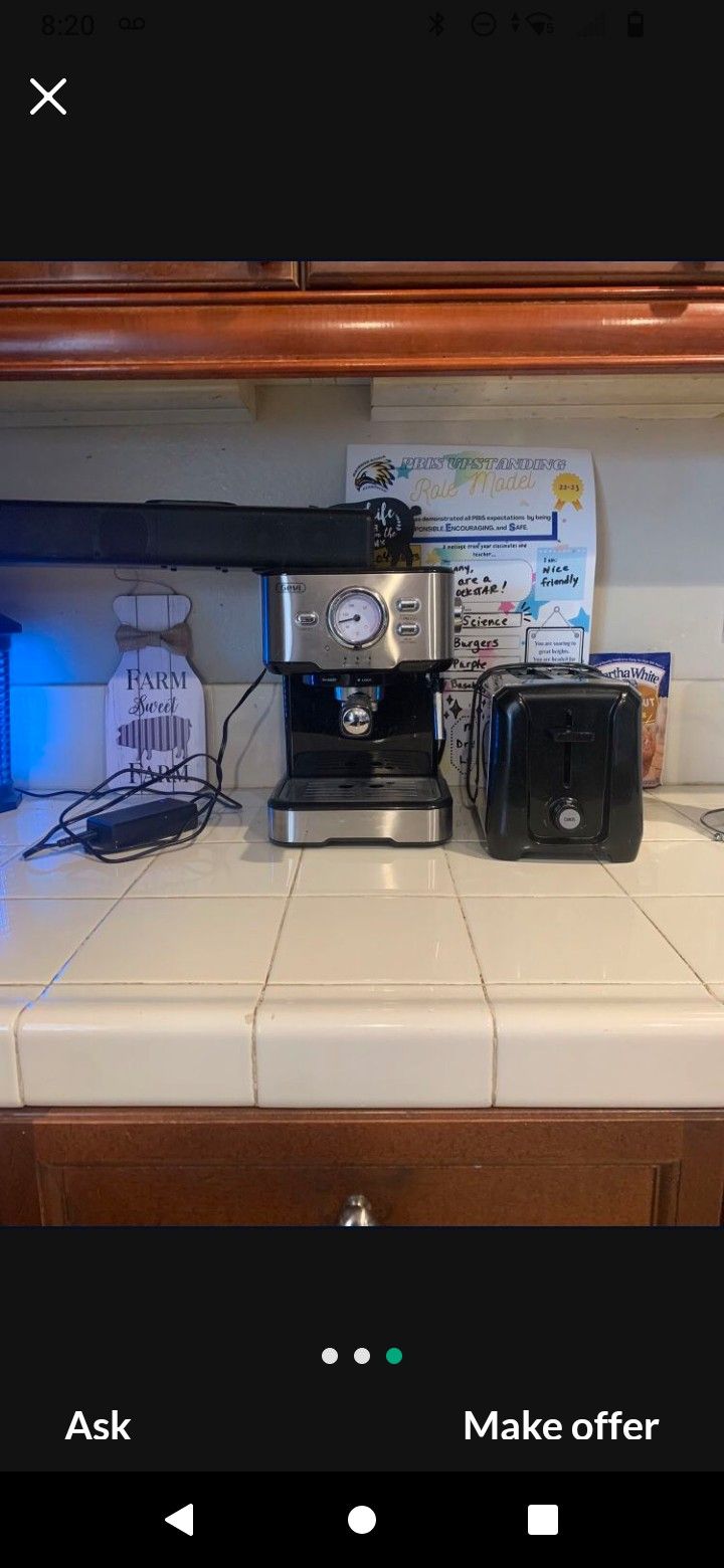 Used Coffee Machine Used A Few Times Starbucks Coffee Maker Espresso Maker Coffee Machine Coffee Maker Great Condition