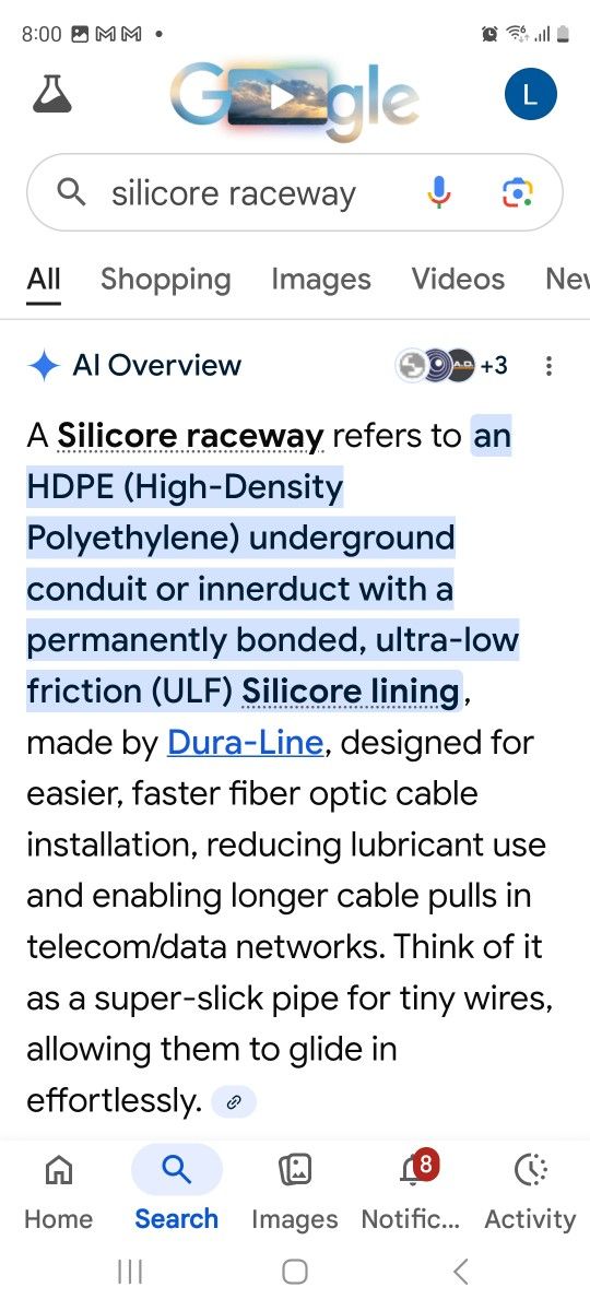 Dura Line Silicore Raceway
