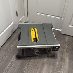 DEWALT 15 Amp Corded 8-1/4 in. Compact Portable Jobsite Tablesaw (Stand Not Included) But I Do Have Stand