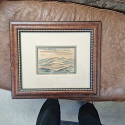 JOSEF BAKOS ORIGINAL WATERCOLOR