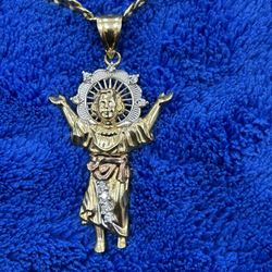 14kt Chain + Pendant 