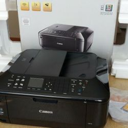 Canon PIXMA MX512 Wireless Office All-In-One Printer/Copier/Scanner/Fax Machine 1 Owner, Used 20 Times, No Scratches, Flawless, Like New In Box Rarely