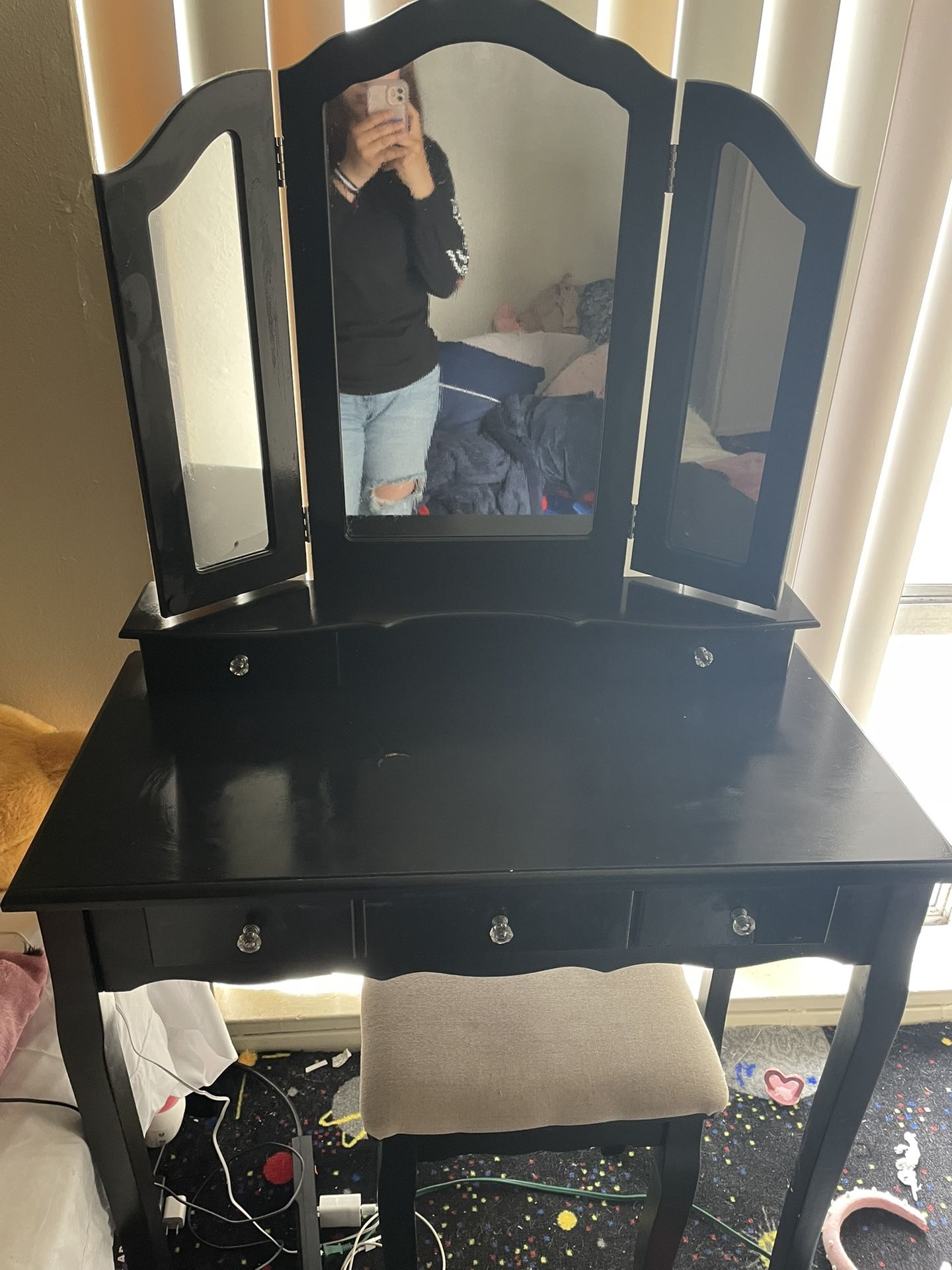 Vanity + Stool