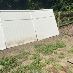 Bringhton 6 ft H 6-ft W  white Fence Panel Assemble 
