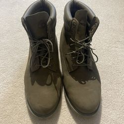 Timberland Boots Olive Green Size 13