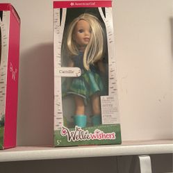 Wellie Wisher American girl doll Camille