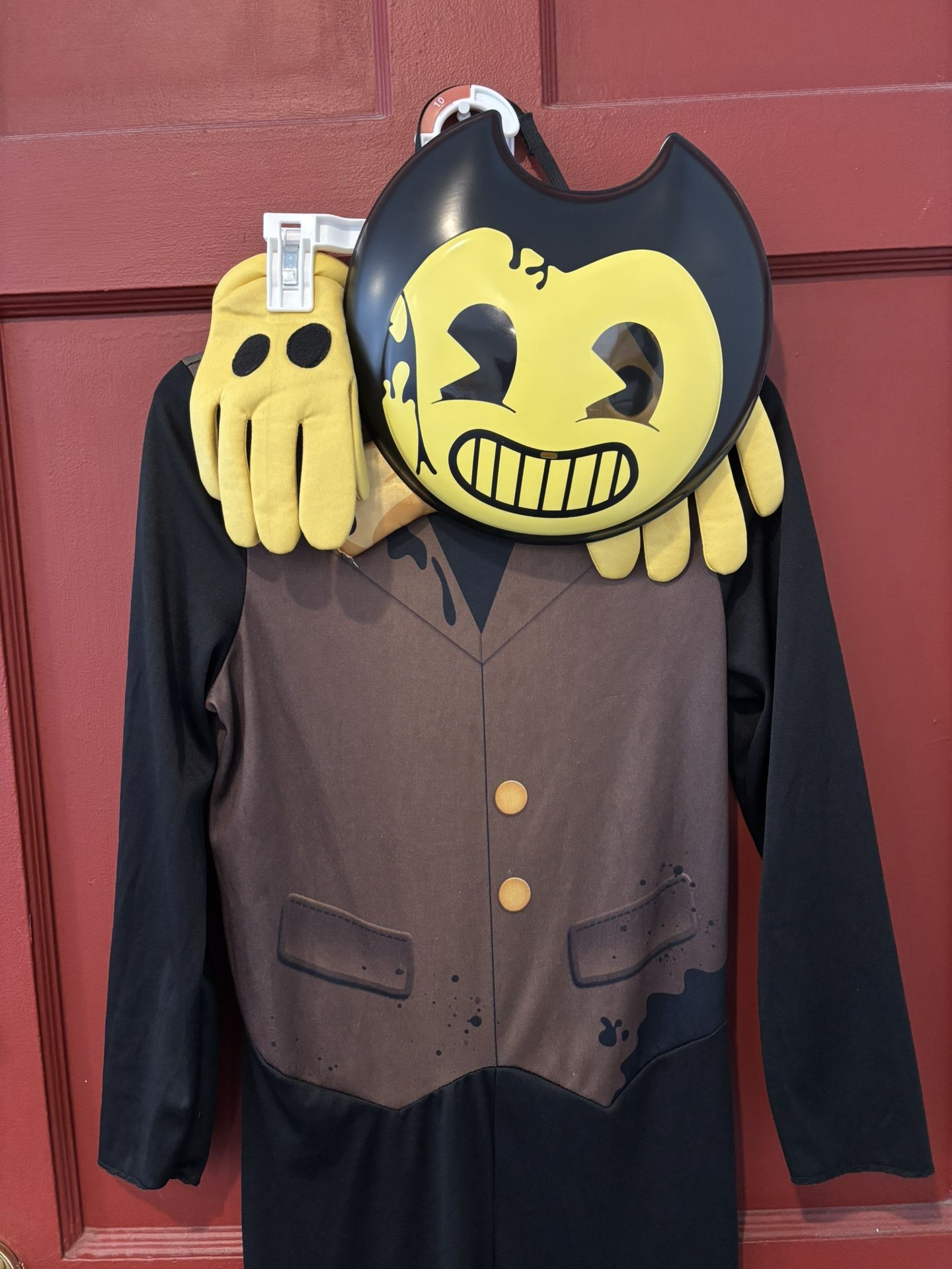 Bendy And The Ink Machine Costume Size Large Kids