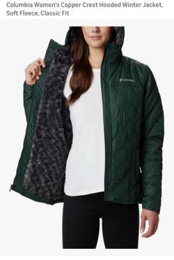 Columbia copper crested hooded jacket 40$ xl