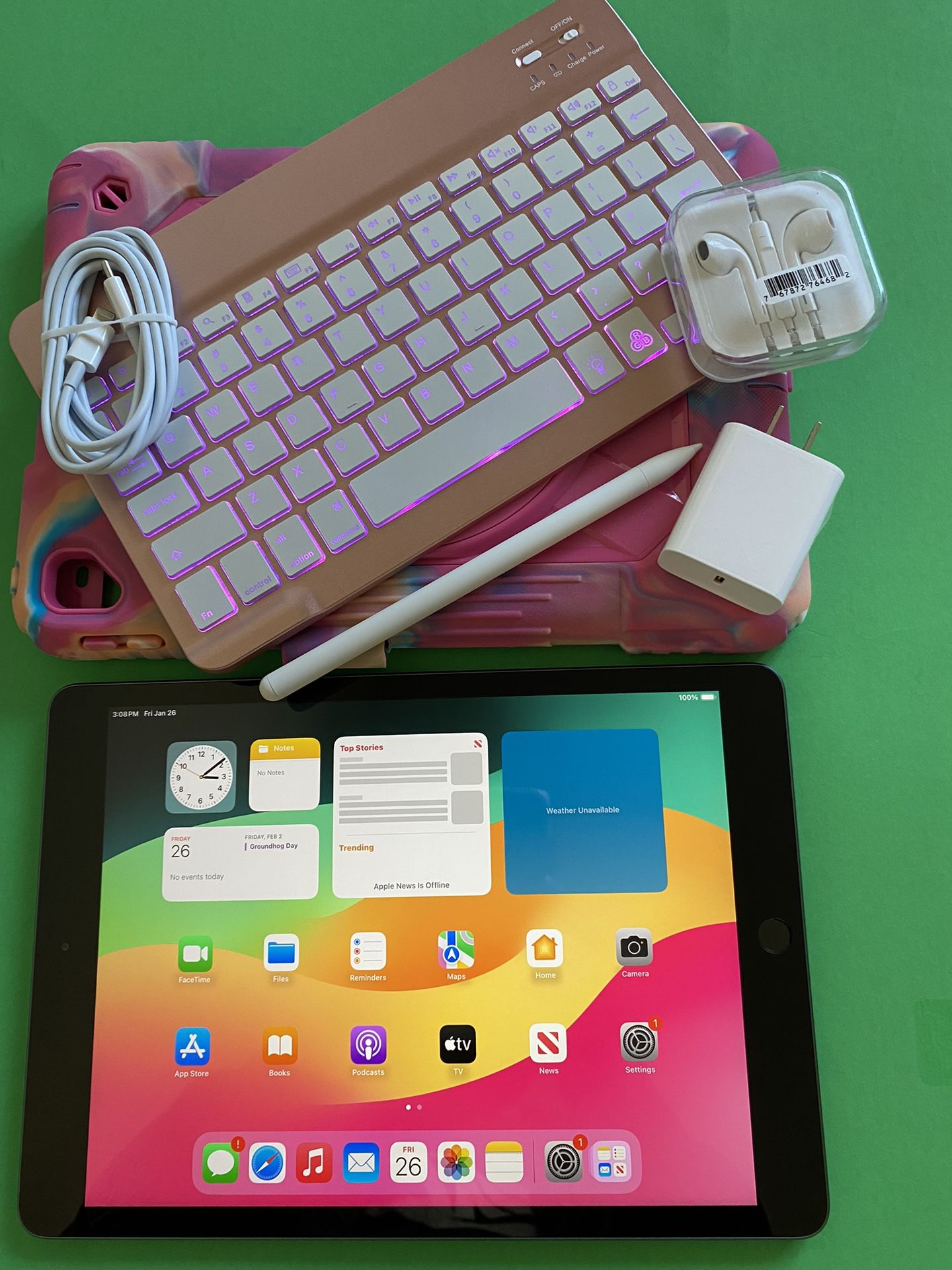 Apple IPad 7th Generation (10.2” Retina /Latest IOS 17/ 2019 model